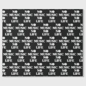 GEEN MUZIEK, GEEN LEVEN CADEAUPAPIER (Vlak)