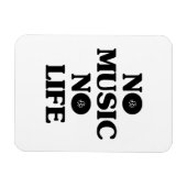 GEEN MUZIEK, GEEN LEVEN MAGNEET (Horizontaal)