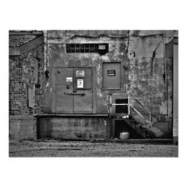 "Geen muziek rond" Foto Afdruk