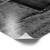 "Geen muziek rond" Foto Afdruk (Hoek)