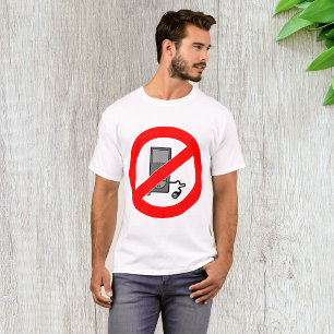 Geen muzieksymbool Mannen T-Shirt
