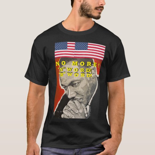 GEEN N WOORD Basic Dark T-Shirt (Voorkant)