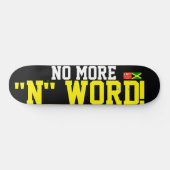 GEEN N WOORD MEER Skateboard (Horizontaal)