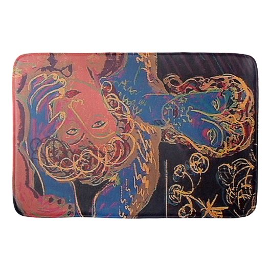 Geen Naughty Bits! Bath Mat (Voorkant)