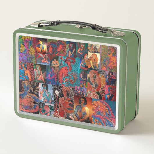 Geen Naughty Bits! Home & Living Metal Lunch Box (Achterkant)