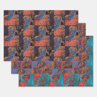 Geen Naughty Bits! Papier met onmiddellijke verpak Inpakpapier Vel