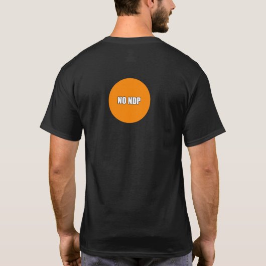 GEEN NDP T-SHIRT (Achterkant)