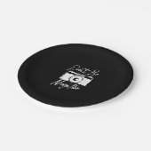 Geen negatieve camera-I- fotograaf Papieren Bordje (Gekanteld)