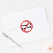 GEEN Negatieve zelfsprekende sticker (Envelop)