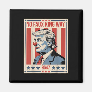 Geen neppe koning weg 86 47 magneet