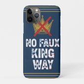 Geen neppe koning weg Case-Mate iPhone case (Achterkant)