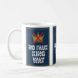 Geen neppe koning weg koffiemok