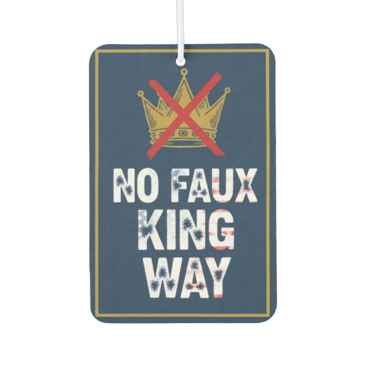 Geen neppe koning weg luchtverfrisser (Voorkant)