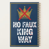 Geen neppe koning weg planner (Achterkant)