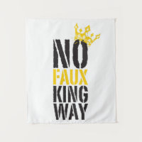 geen neppe koning weg