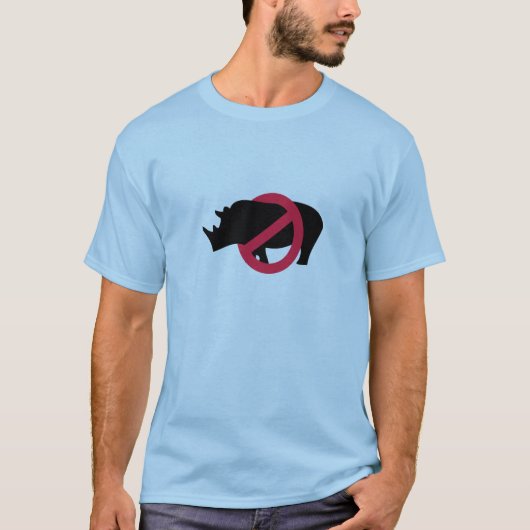 Geen neushoorns - Rino Buster T-shirt (Voorkant)