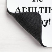 Geen nieuwe grappige Giraffe vandaag Muismat (Hoek)