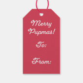 Geen nieuwe trui! Franse Bulldog Gift Label Cadeaulabel (Achterkant)