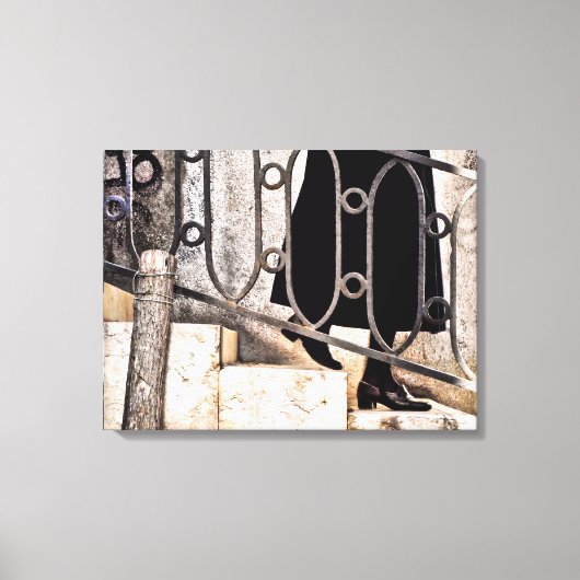 GEEN NON stretched canvas print (Voorkant)