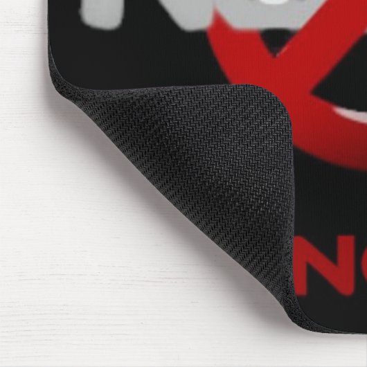 Geen Noobs. Muismat (Hoek)