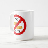 Geen noten koffiemok (Voorkant links)