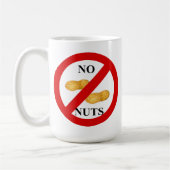Geen noten koffiemok (Links)