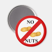 Geen noten magneet (Voorkant / Achterkant)
