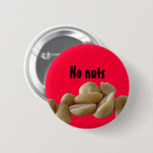 Geen noten ronde button 5,7 cm (Voorkant /achterkant)