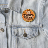 Geen noten voor mij ronde button 5,7 cm (In situ)