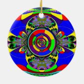 Geen Nukes alternatief symbool Keramisch Ornament (Achterkant)