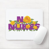 GEEN NUKES - Officiële Muismat VAN DE MISSIE VAN R (Met muis)