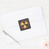Geen Nukes Radiation Symbol Sticker (Envelop)