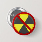Geen Nukes Ronde Button 5,7 Cm (Voorkant /achterkant)