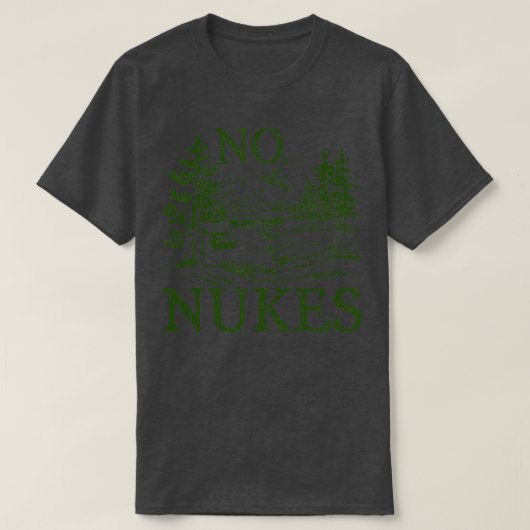 Geen Nukes T-shirt (Design voorkant)