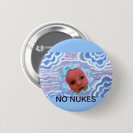 GEEN NUKSE BUTTON (Voorkant /achterkant)