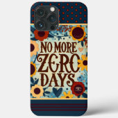 Geen nul dagen citaat Bloemeninspiratie meer Case-Mate iPhone Case (Achterkant)