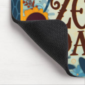 Geen nul dagen meer inspirerende bloemlezing muismat (Hoek)