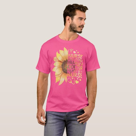 Geen Nurse Week Practitioner Hersenen van de Dokte T-shirt (Voorkant volledig)