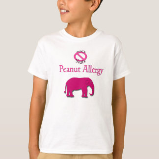 Geen Nuts Peanut Allergy Elephant Shirt