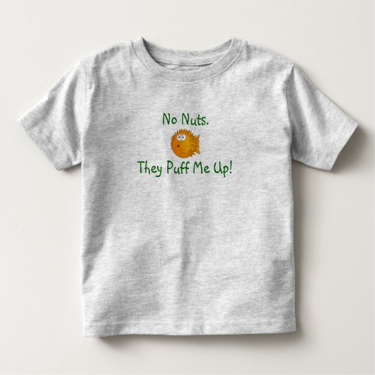 Geen Nuts. Ze gooien me omhoog! Kinder Shirts (Voorkant)