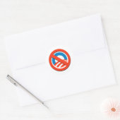 GEEN "O" RONDE STICKER (Envelop)