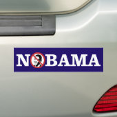 Geen Obama Bumpersticker (Op auto)