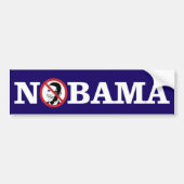 Geen Obama Bumpersticker (Voorkant)