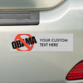 GEEN OBAMA BUMPERSTICKER (Op auto)
