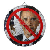 Geen Obama Dart Board Dartbord (Voorkant)
