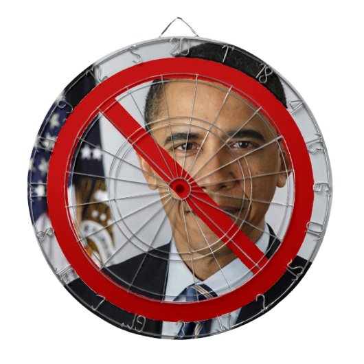 Geen Obama Dart Board Dartbord (Voorkant)
