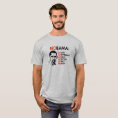 GEEN OBAMA, GEEN WEG T-SHIRT (Voorkant volledig)