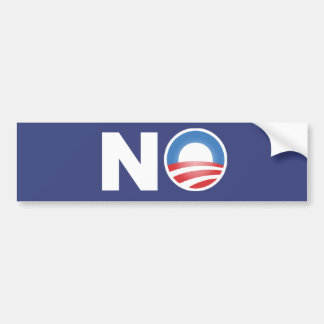 Geen Obama in 2012 Bumpersticker