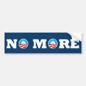 Geen Obama meer Bumpersticker (Voorkant)