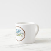 Geen ochtend- of middagmens espresso kop (Voorkant rechts)